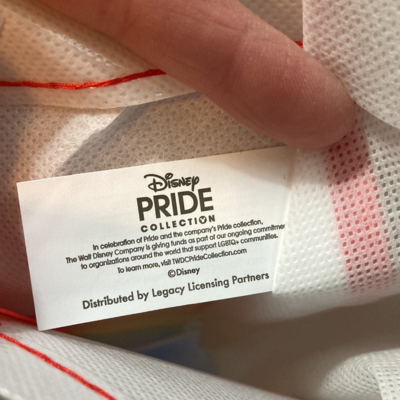 Disney Pride Collection LGBTQ Rainbow Friends Reusable Shopping Tote Bag - Picture 5 of 6